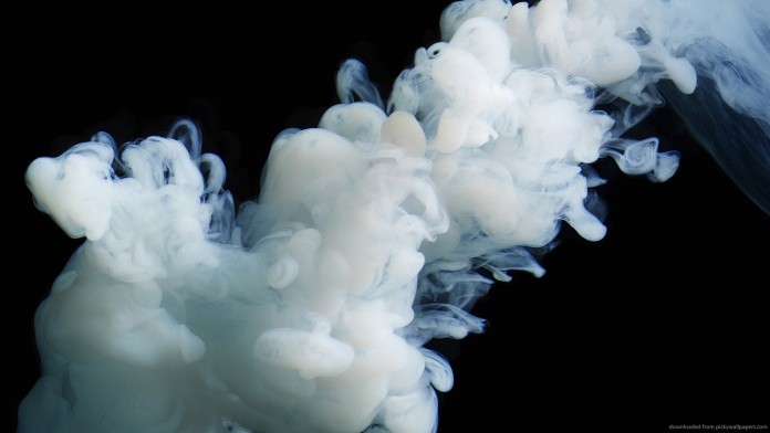 white smoke