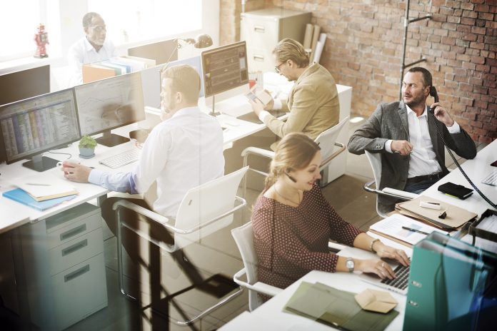 Business People Meeting Discussion Working Office Concept