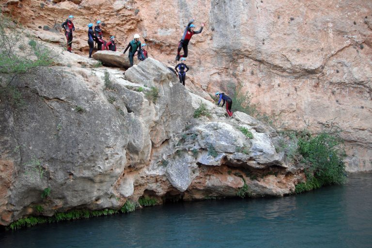 Un parque acuático natural